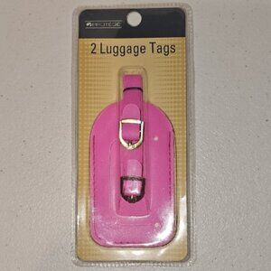Protege 2 Pink Luggage Tags New